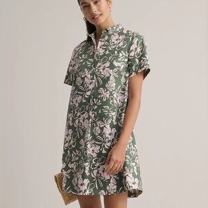 Untuckit stretch cotton floral popover Izzie dress size 14